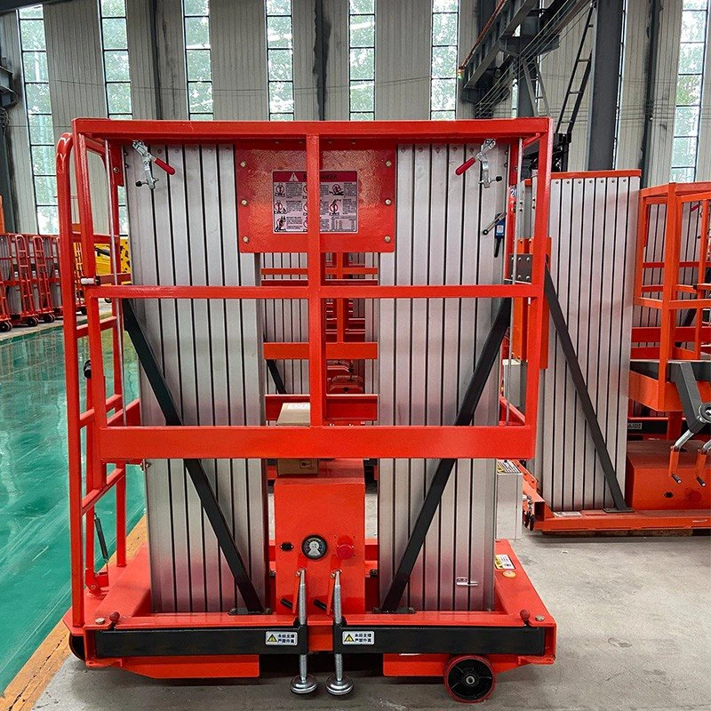 Aerial Work Lift Platform Double Mast high quality