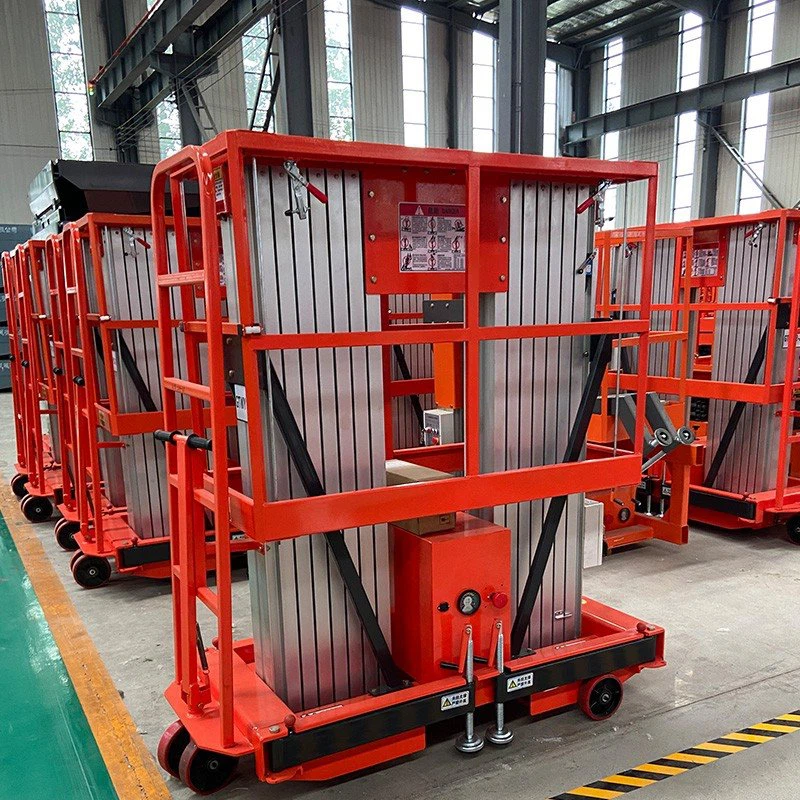 Aerial Work Lift Platform Double Mast price