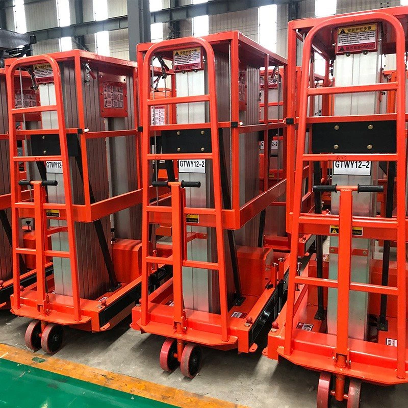 Aerial Work Lift Platform Double Mast high quality